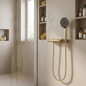 Смесител за душ Arcos Brush Gold