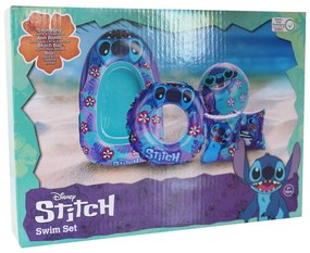 Stitch надуваем плажен комплект 4 части