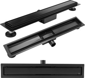 Линеен сифон Rea Neox Black Matt 50