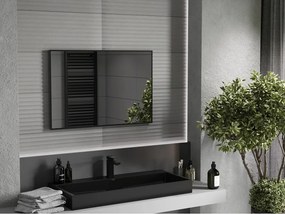 Mexen Loft правоъгълно огледало за баня 90 x 60 см, черна рамка - 9852-090-060-000-70