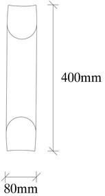 Черна стенна лампа Efsun - Opviq lights