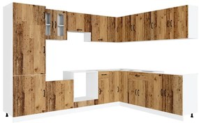 3314979 vidaXL Комплект кухненски шкафове от 14 части Kalmar, инженерно дърво