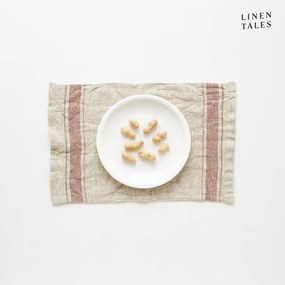 Текстилна подложка за хранене 25x40 cm Beige Stripe Vintage – Linen Tales