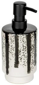 Черно-бял керамичен диспенсер за сапун 340 ml Subiza – Wenko