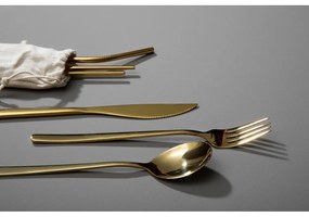 Прибори за хранене 6 бр. от неръждаема стомана в златисто Mimo – Premier Housewares