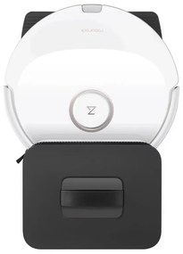 Прахосмукачка робот Roborock Q8 max+ Q8MP02-00, 59W, Wi-Fi, Гласово управление, 5500 Pa, Сухо и мокро почистване, Автономия до 240 мин, Бял/черен