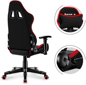 Детски стол за игри Huzaro Ranger 6.0 Mesh-Kokkino