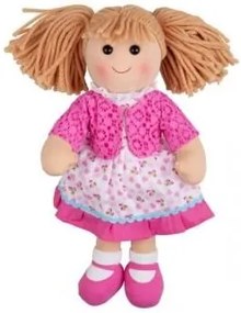 Bigjigs - Мека кукла Беки 35 см