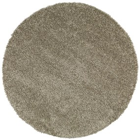 Сив килим Aqua Liso, ø 80 cm - Universal