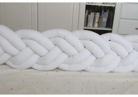 BLOSSOM Плетен обиколник 330 см Premium SLIM БЯЛ