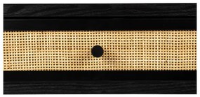 Черна конзолна маса 40x120 cm Guuji – White Label