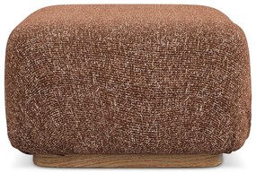 Оранжева/кафява модулна табуретка Ailani – Makamii