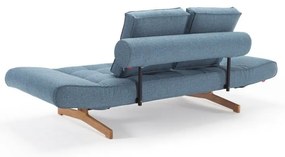 Светлосиня лежанка Innovation Ghia Chrome Mixed Dance Light Blue