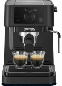 Ръчна кафе машина за еспресо DeLonghi Stilosa EC235.BK Черен 1 L