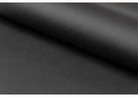 Черен офис стол от имитация на кожа Owen – Actona