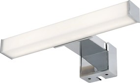 Rabalux Oliro, аплик за баня, хромирана пластмасова лампа, 4W, с абажур: 350, без абажур: 410, 4000, Дължина 20 см, В 4,5 с
