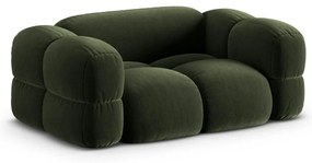 Зелен кадифен диван 180 cm Loretto – Cosmopolitan Design