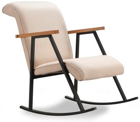 Кремав фотьойл Yoka - Artie