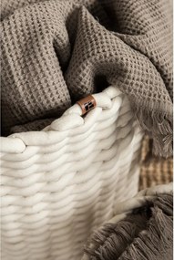 Текстилна кошница ø 40x40 cm Peach Skin Round XL – Bigso