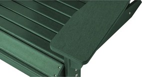Зелено пластмасово градинско кресло Adirondack – Bonami Selection