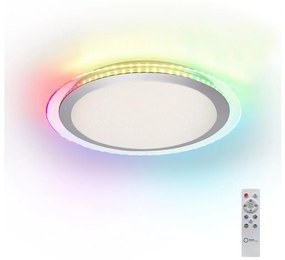 Leuchten Direkt 15411-2 - LED RGB Димируем плафон CYBA 26W/230V + д.у.