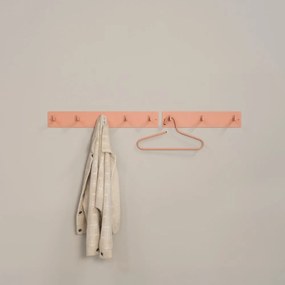 Метална закачалка за стена в цвят сьомга Leatherman - Spinder Design