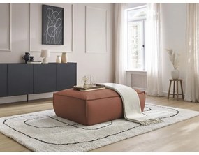 Тъмнокафява табуретка от изкуствена кожа Boheme – Bobochic Paris