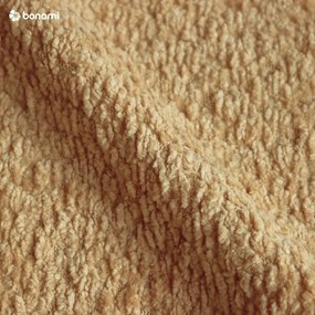 Тапицирано двойно легло с включена подматрачна рамка в цвят горчица 160x200 cm Noira Slim – Bonami Selection