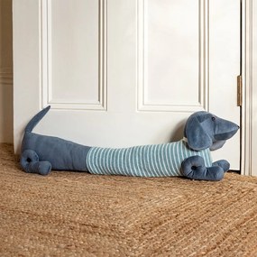 Зелено-сиво уплътнение за врата 17x76 cm Sausage Dog – Rex London
