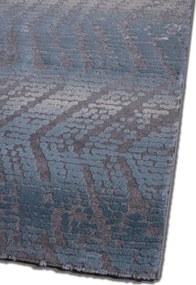 Килим colore colori thema 4660-сив - син-диаметър: 200 см.