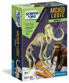 Научна Игра Clementoni Archéo Ludic Mammoth Флуоресцентен