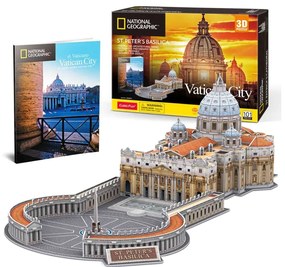 Cubic Fun - Пъзел 3D National Geographic Vatican St.Peter's Basilica 101ч. DS0997h