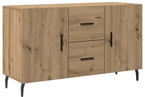 857323 vidaXL Сайдборд, дъб артизан, 100x36x60 см, инженерно дърво