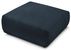 Тъмносиня табуретка от рипсено кадифе Lucien – Bobochic Paris