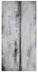 Картина Сив Абстрактен 120 x 3 x 60 cm