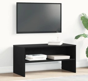 862393 vidaXL ТВ шкаф Черен дъб 80x40x40 cm Инженерна дървесина