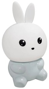 LED RGBW Димируема сензорна детска лампа LED/1W/5V USB 1200 mAh заек