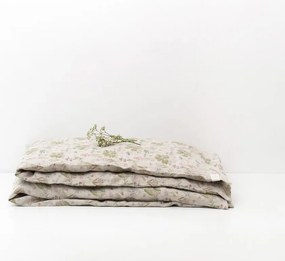 Детски бежов лен Ботаника, 140 x 200 cm - Linen Tales