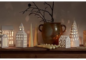 Керамичен свещник за чаена свещ Urbania Lighthouse Church Tower – Kähler Design