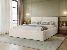 Тапицирано легло Santos-Бежово-200 x 200