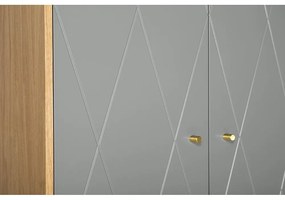 Сив гардероб 80x190 cm Mia - Woodman