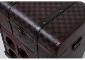 Кафяв шкаф за вино за 6 броя бутилки 41x48 cm – Deco Pleasure