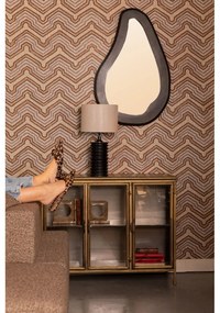 Метална витрина в златист цвят 100x80x38,5 cm Gertlush – Dutchbone