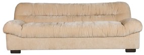 Бежов кадифен диван 214 cm Douglas – Dutchbone