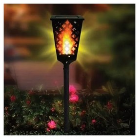 Градинска соларна лампа с ефект на пламък Tiki Light
