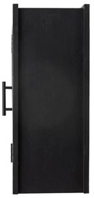 Черна висяща витрина от масивна ела 62x49x23 cm Lario – Bloomingville