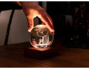 Тъмнокафява светлинна декорация с USB Amber – Gingko