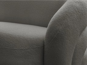 Сив диван от прежда с примки от букле 193 cm Elina – Bobochic Paris