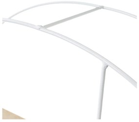 Бял естествен двуетажен рафт от масивна дървесина от Pavlovnia - Casa Selección