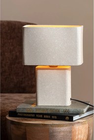 Бежова метална настолна лампа (височина 33 cm) Boaz Recto – Leitmotiv